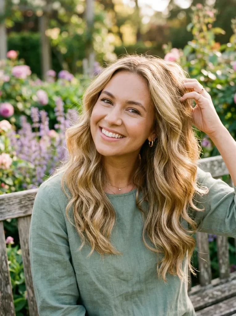 Warm Blonde Waves