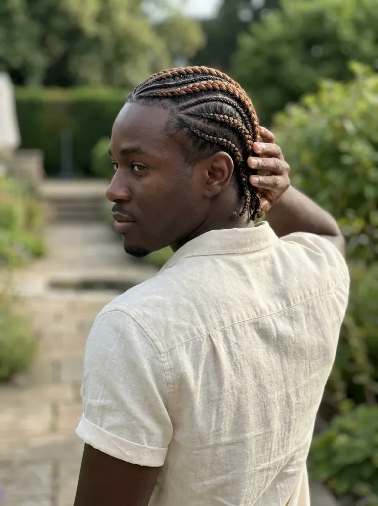 Warm Brown Fulani Braids