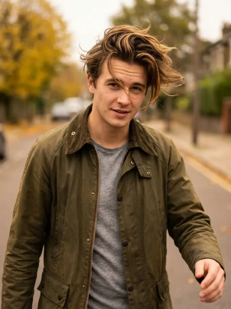Windswept Tousled Look