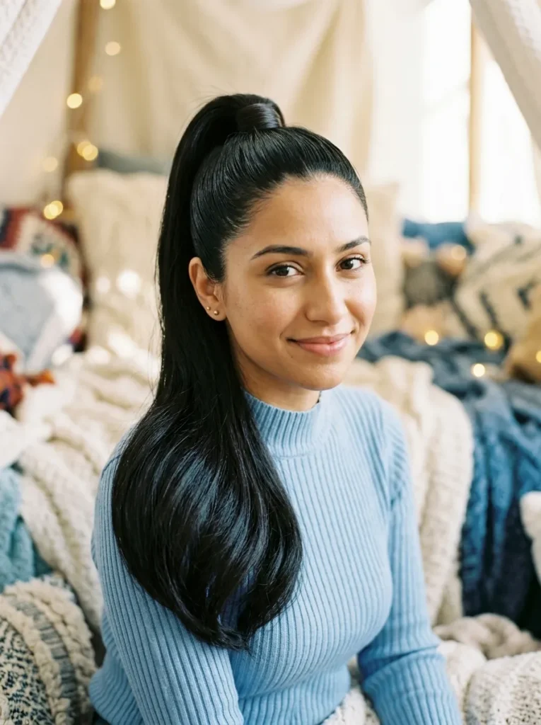 Wrapped Ponytail