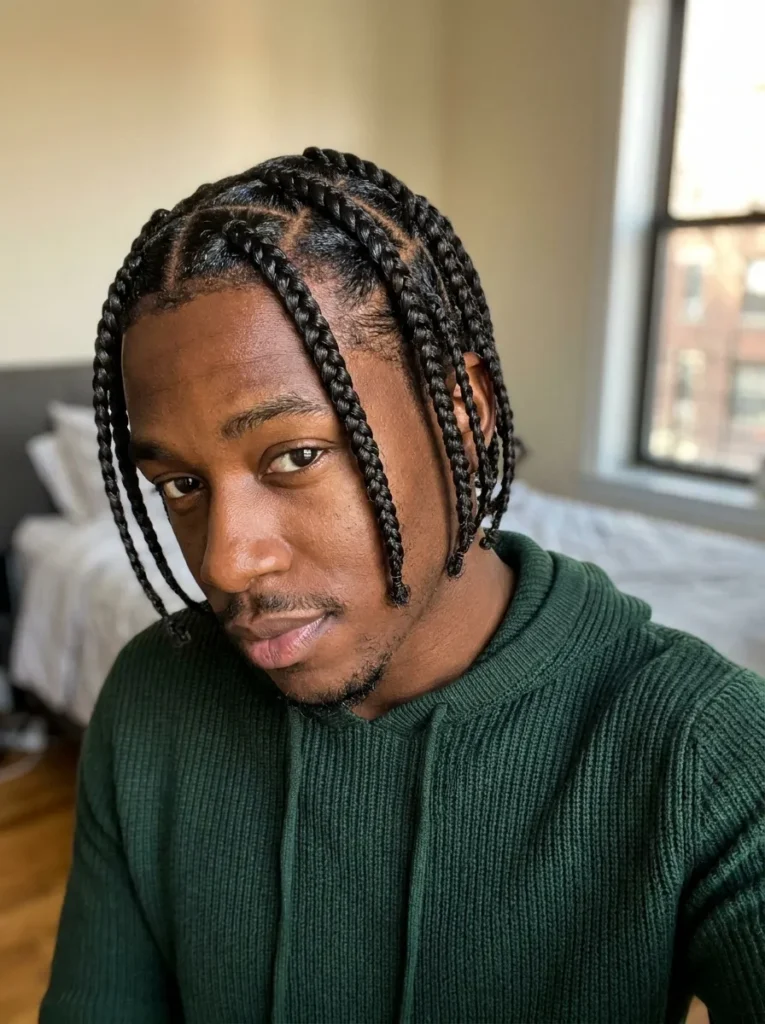 Zig Zag Part Braids