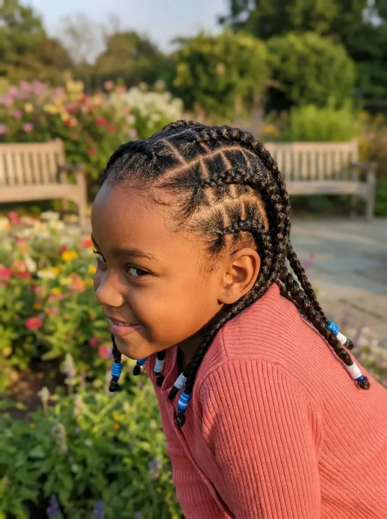 Zigzag Part Braids