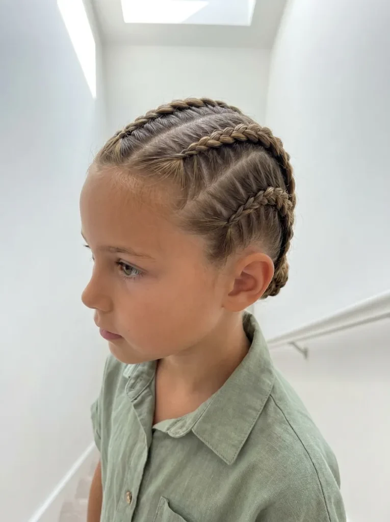 Zigzag Part Cornrows