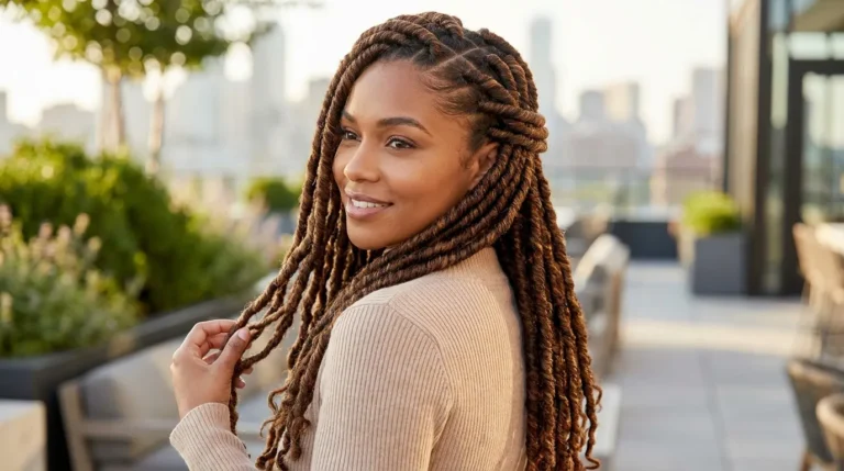 barrel twists locs hairstyles for women