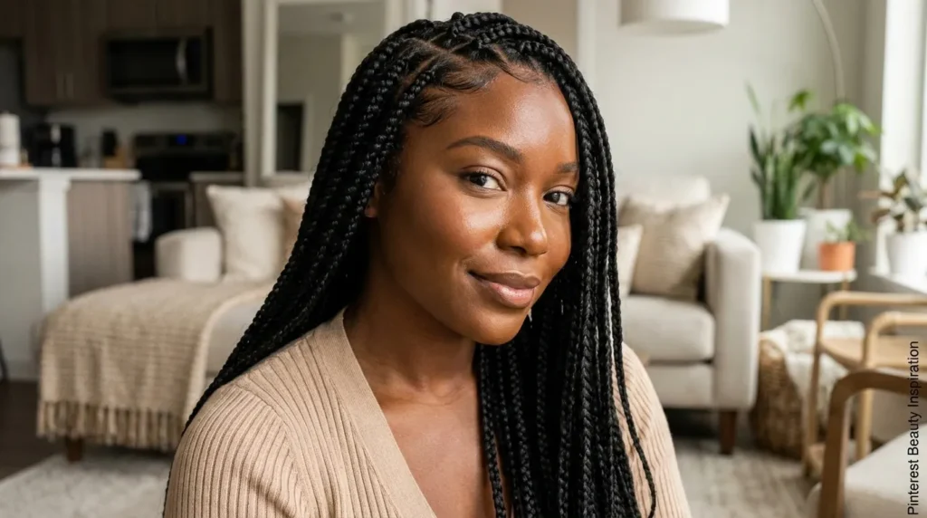 box braids hairstyles for black women