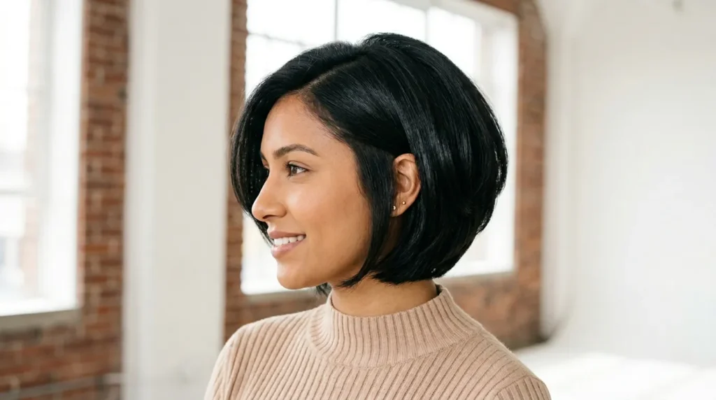 hairstyles for thin bob hair