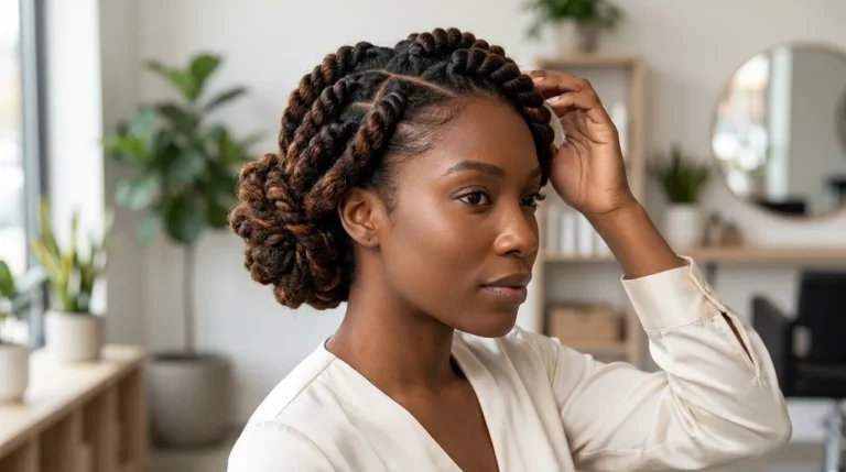 locs retwist hairstyles on black women
