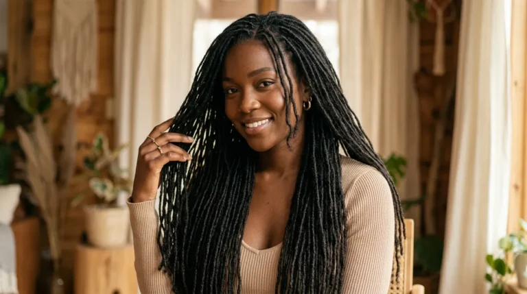 long sisterlocks hairstyles on black women