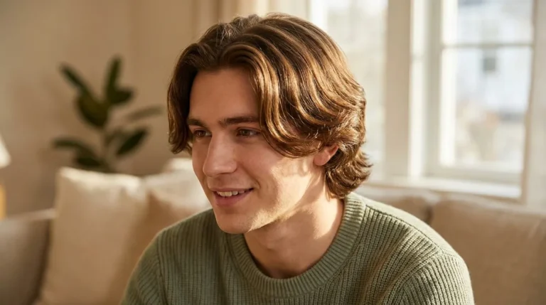 mens flow haircut
