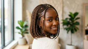 20 Short Braided Protective Hairstyles for Black Women