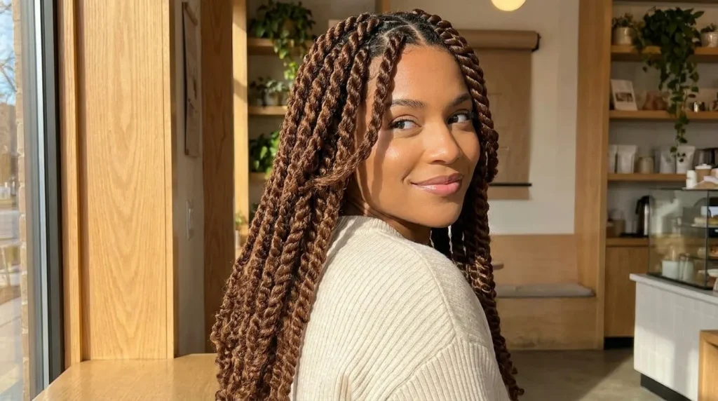 two strand twists natural hairstyles