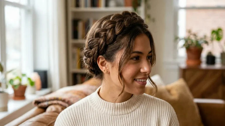 winter braid hairstyles