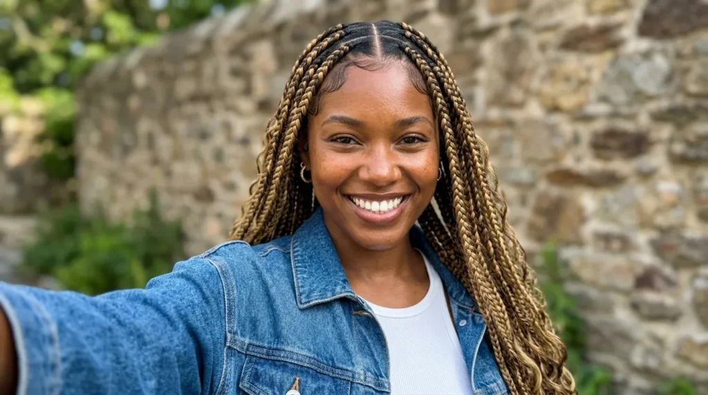 20 Box Braids Hairstyles for Black Women in Different Colors That Pop