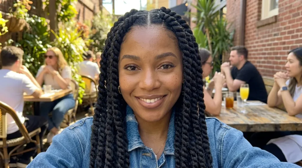 20 Curved Cornrows With Jumbo Twists You Need ASAP
