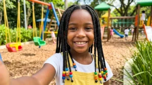 20 Kids Long Braids With Beads That Turn Every Head