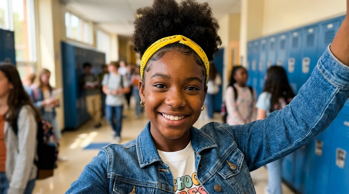 20 Natural Hairstyles for 13 Year Old Teen Girls in School
