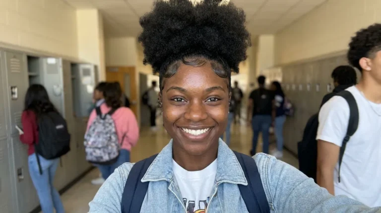 20 Natural Hairstyles for Black Girls for School to Try
