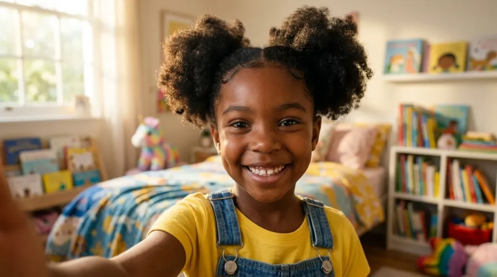 20 Quick Easy Natural Hairstyles for 7 Year Old Black Kids