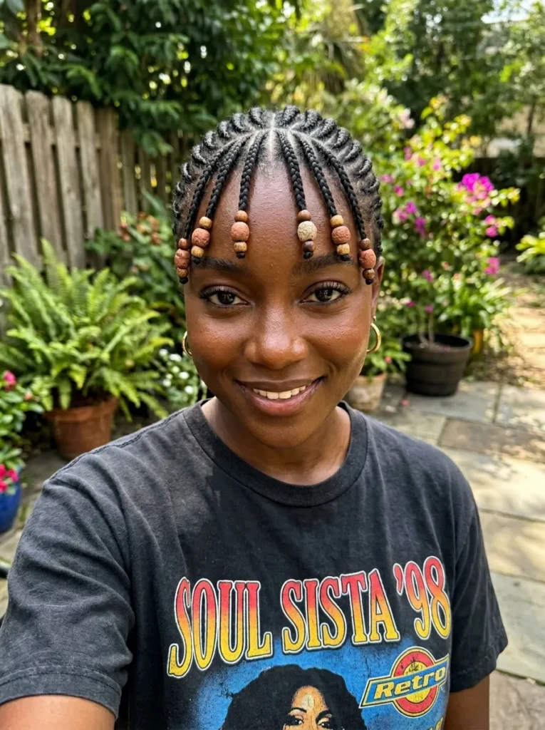 Back-To-Front Spiral Bangs