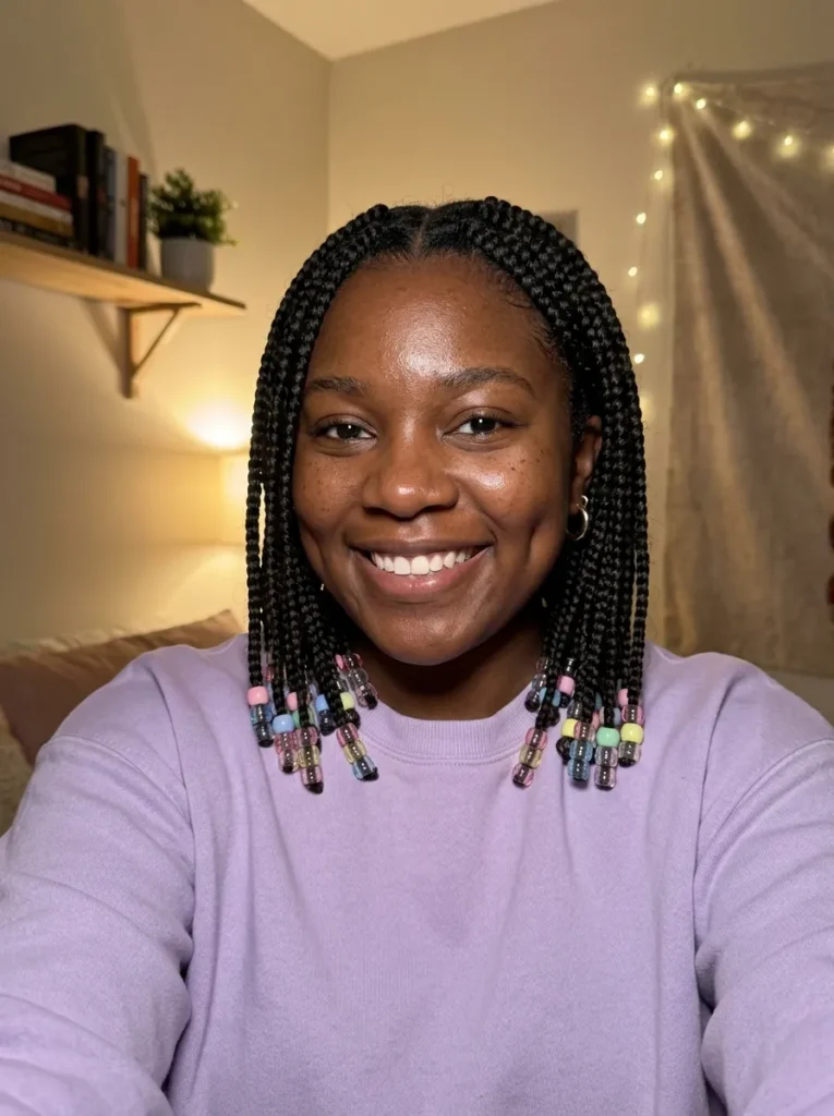 Beaded Box Braids