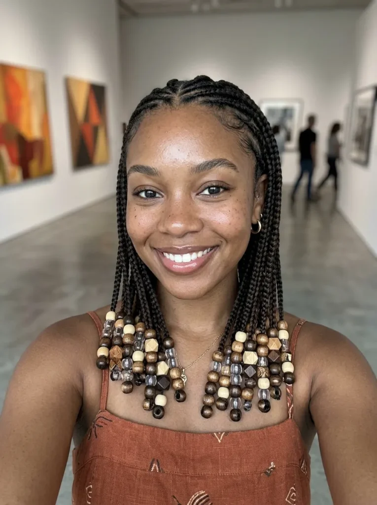 Beaded Goddess Braids