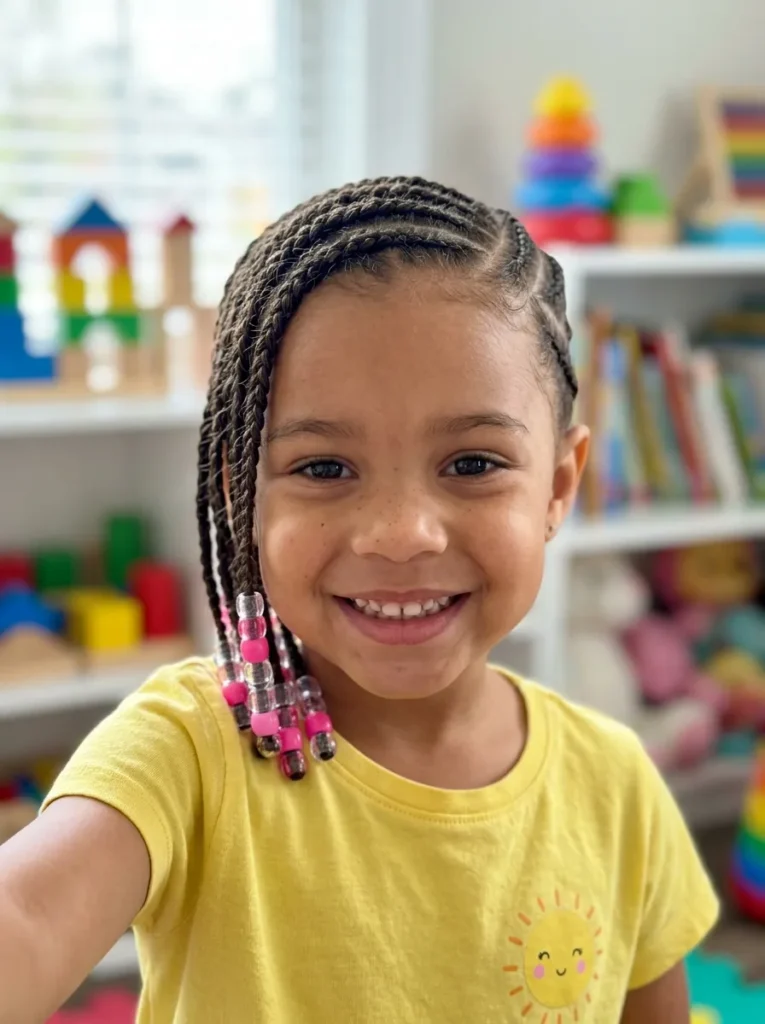 Beaded Lemonade Braids