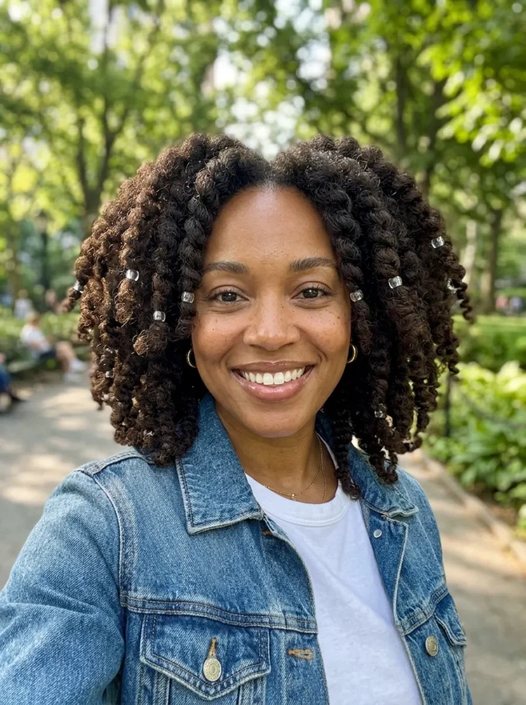 Beaded Twist Out