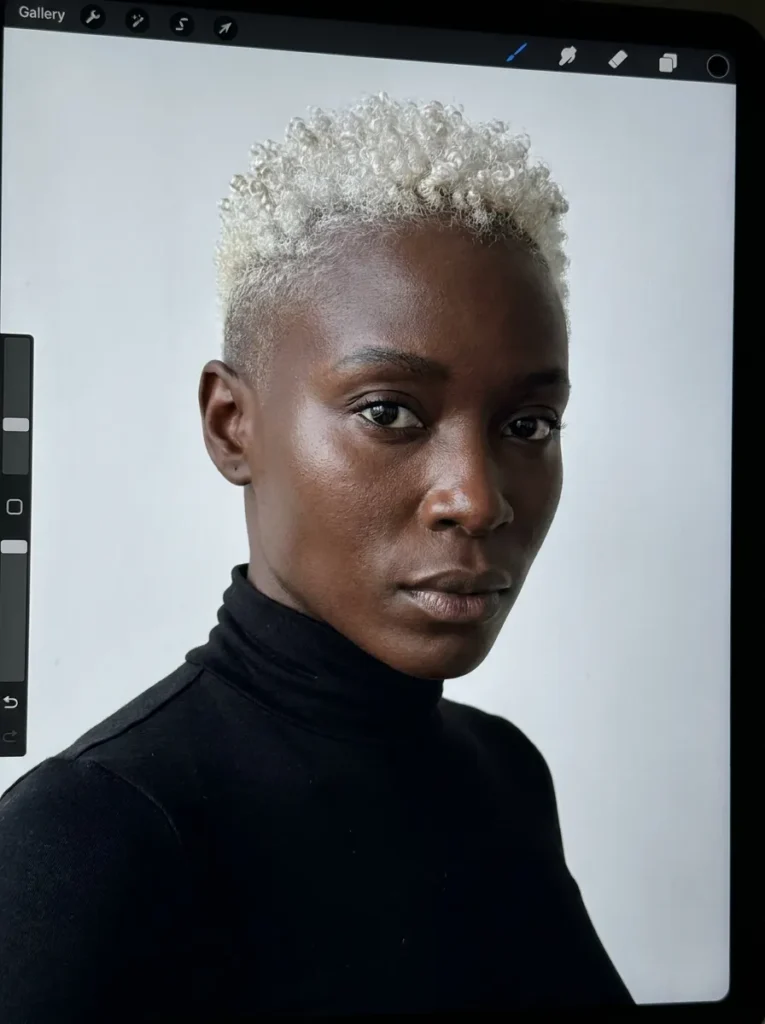 Blonde Platinum Crop
