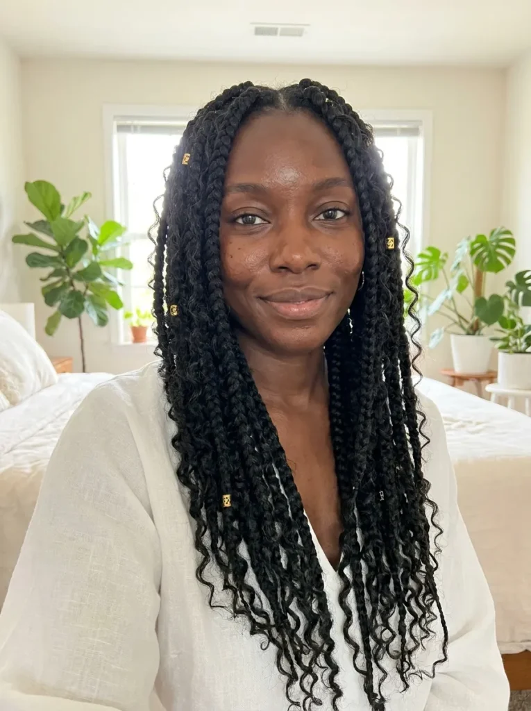 Boho Thick Braids