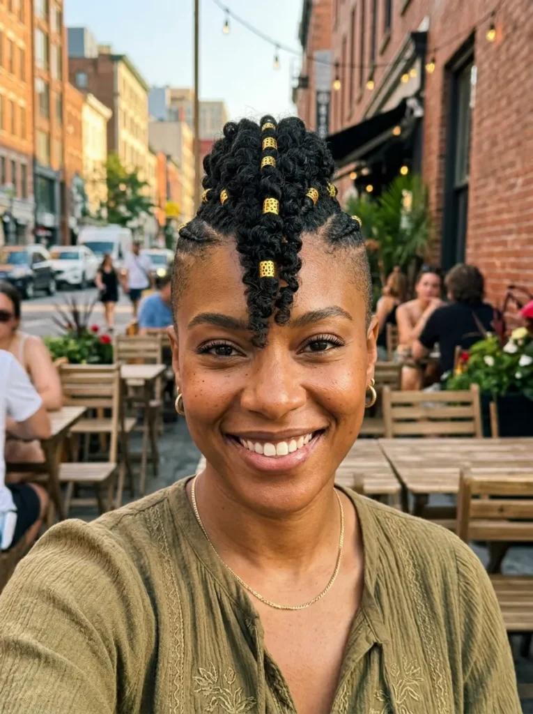 Braided Faux Hawk