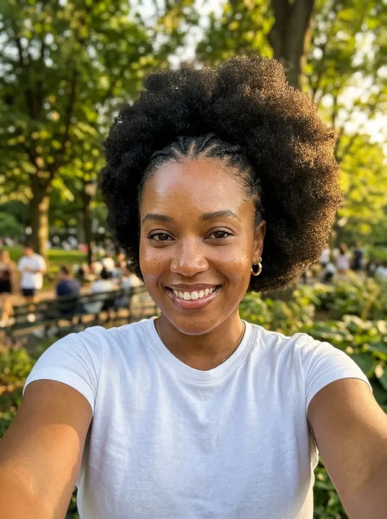 Braided High Puff