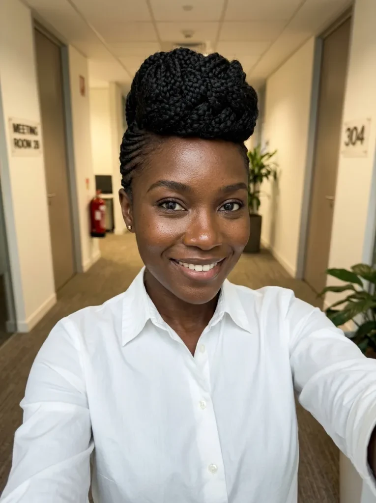 Braided Pompadour