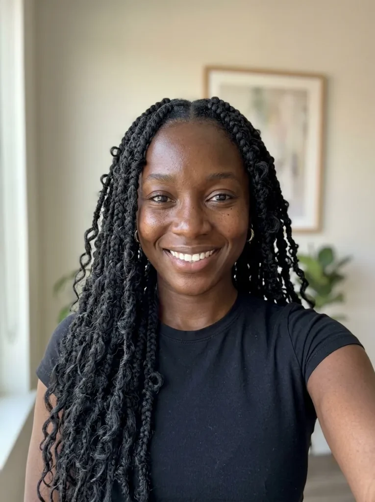 Butterfly Box Braids Hairstyles for Black Women