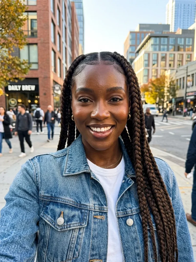 Chunky Feed-In Braids
