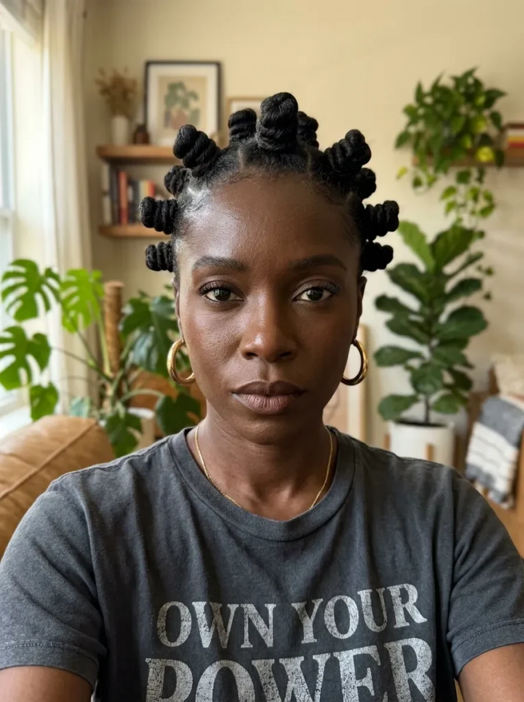 Classic Bantu Knots