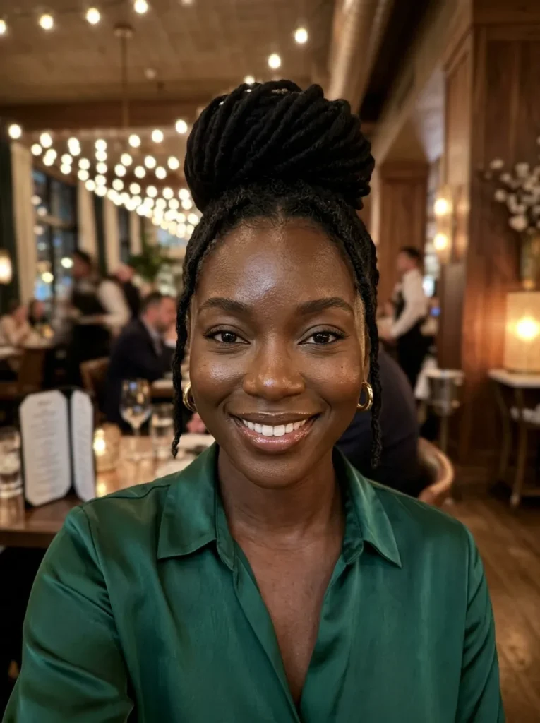 Classic Loc Updo Styles