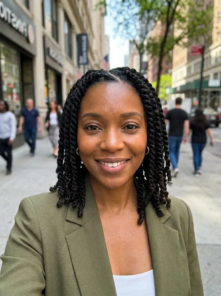 Classic Mid-Length Chunky Twists