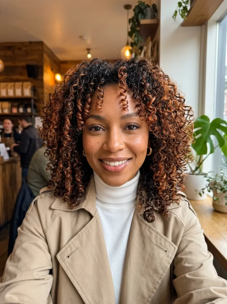 Copper Highlighted Wash and Go