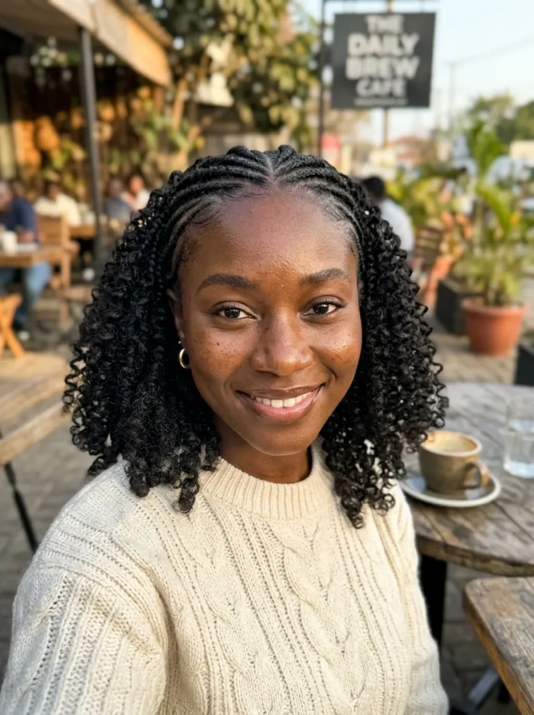 Cornrow Hairstyles With Curls