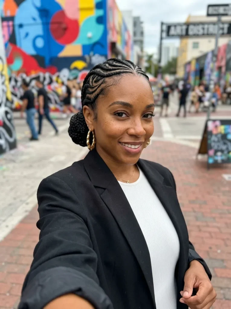 Creative Cornrows Protective Hairstyles