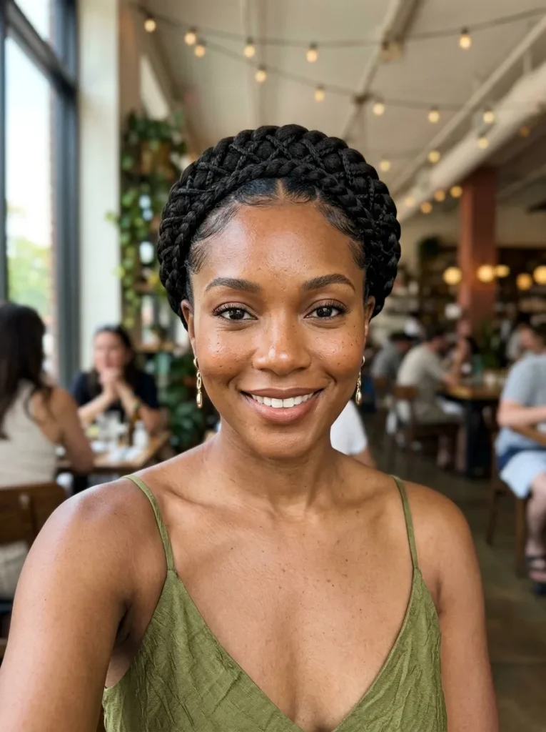 Criss Cross Crown Braid