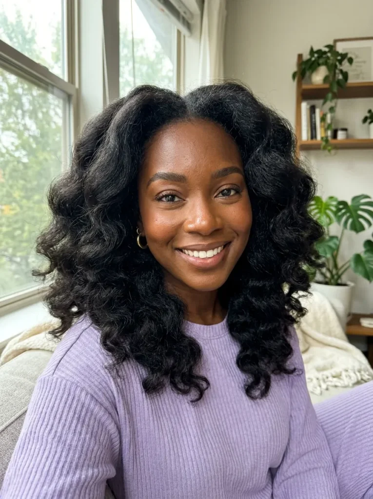Crown Braid Out
