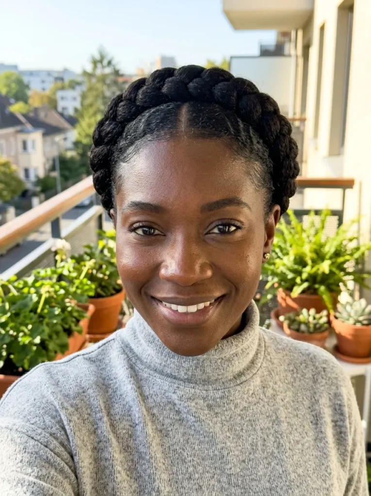Crown Braid Updo