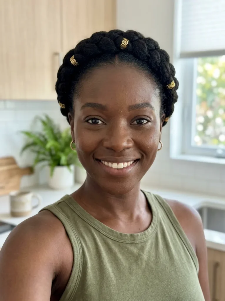 Crown Braid Updo