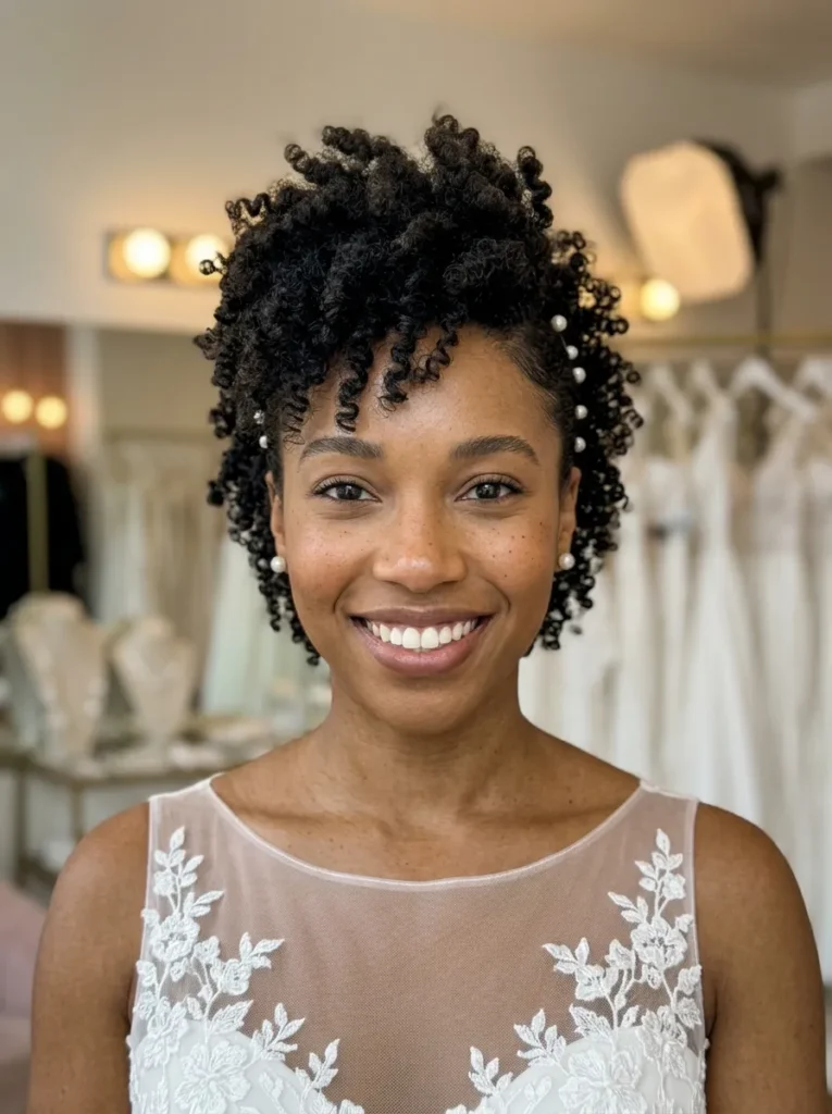 Curly Faux Hawk