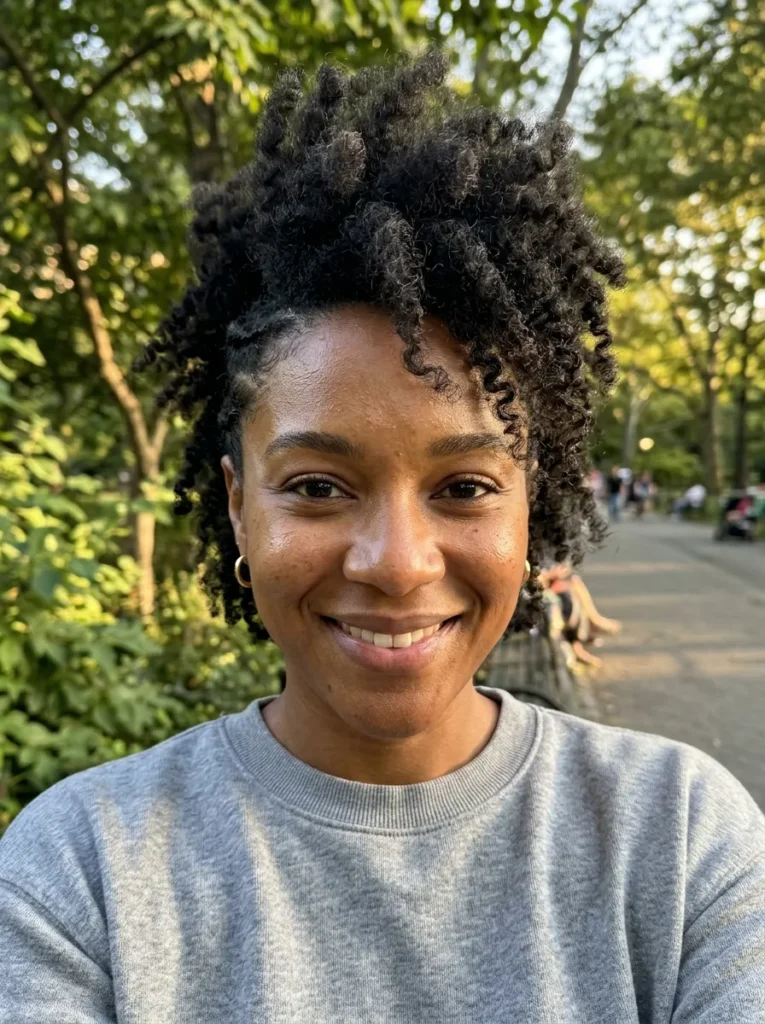 Curly Faux Hawk