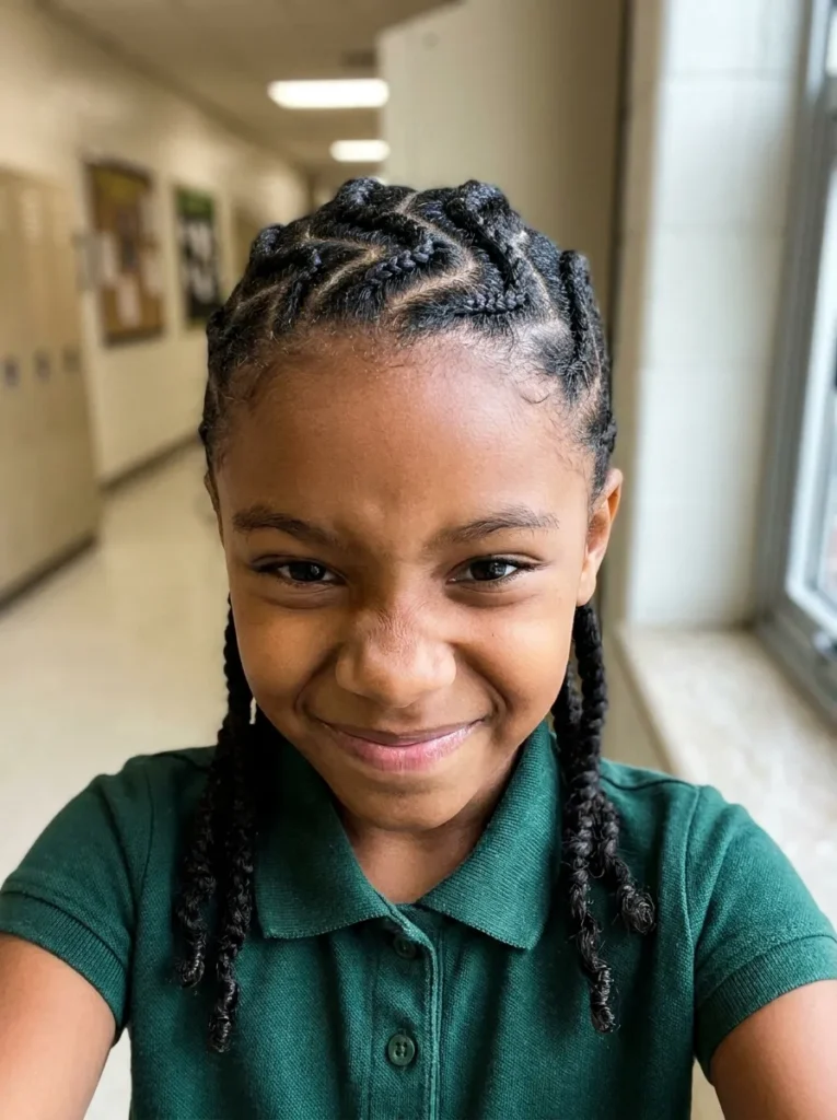 Curved Snake Braids