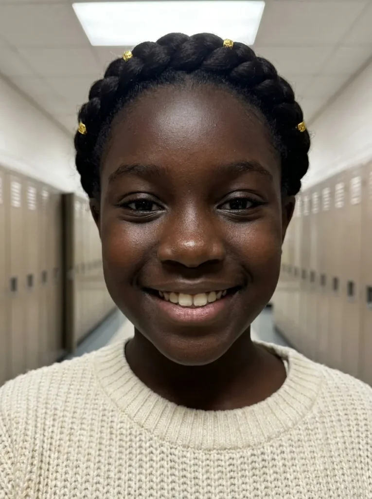 Cute Halo Crown Braid