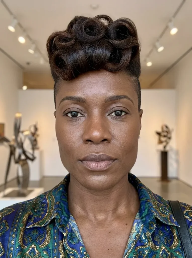 Deep Wave Pompadour