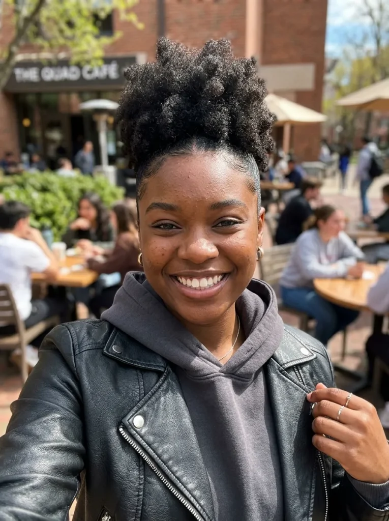 Edgy Curly Frohawk